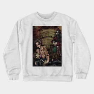 The death of John lennon Crewneck Sweatshirt